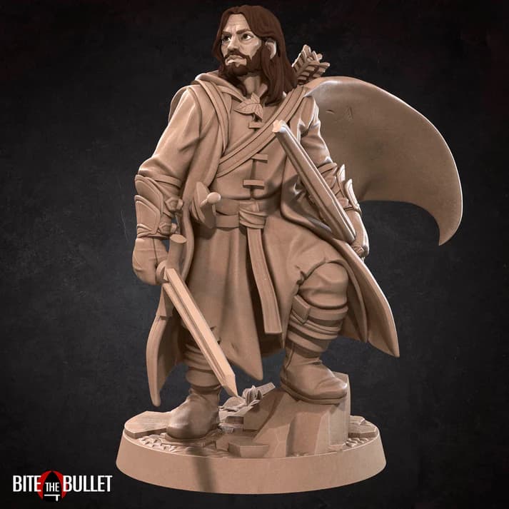 The Fellowship — four halfling companions on their epic journey