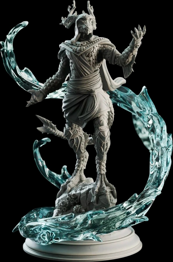 Voskathar, Dragonborn of the Tides